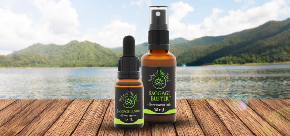 Baggage Buster Flower Essence for energy clearing and detoxing